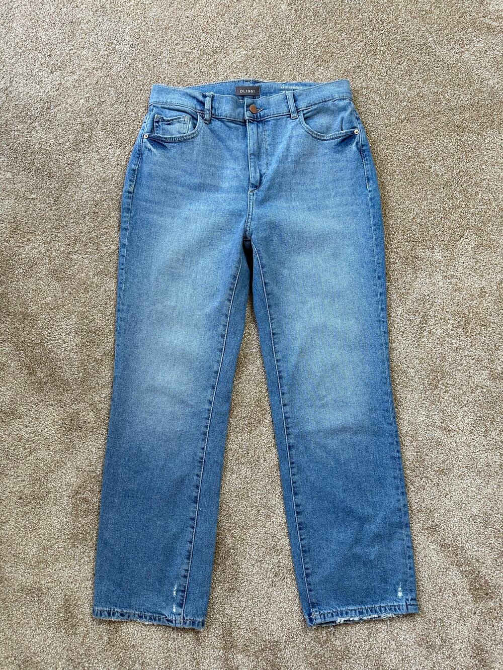 DL1961 Patti Straight Leg High Rise Vintage Ankle Leg Jeans Size 6/28